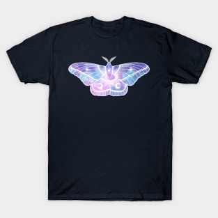 Cool Watercolour Moth white T-Shirt
